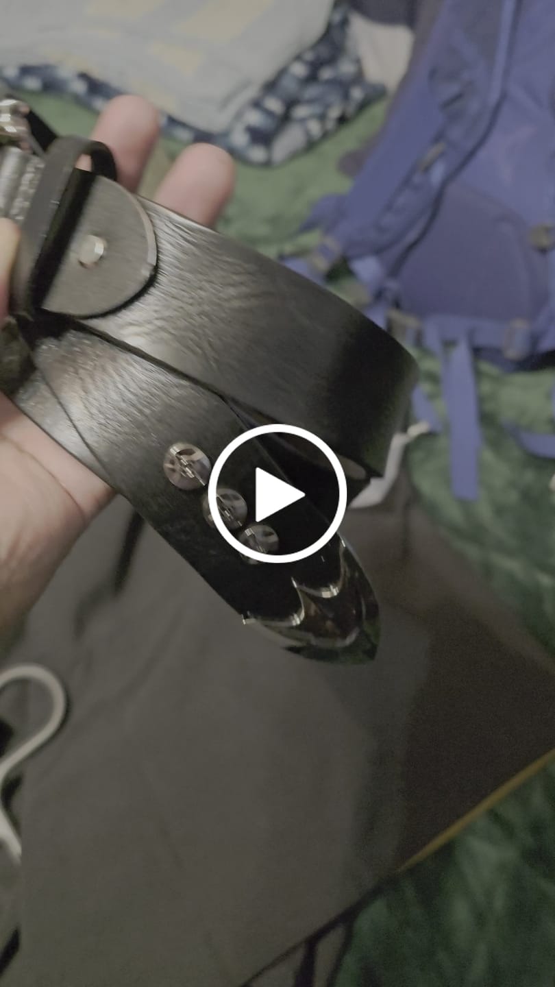 Customer video review of CRUSADER BELT