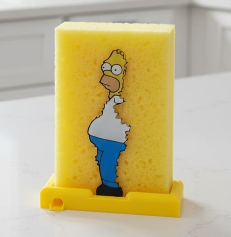 Customer photo review of Homer Sponge Holder