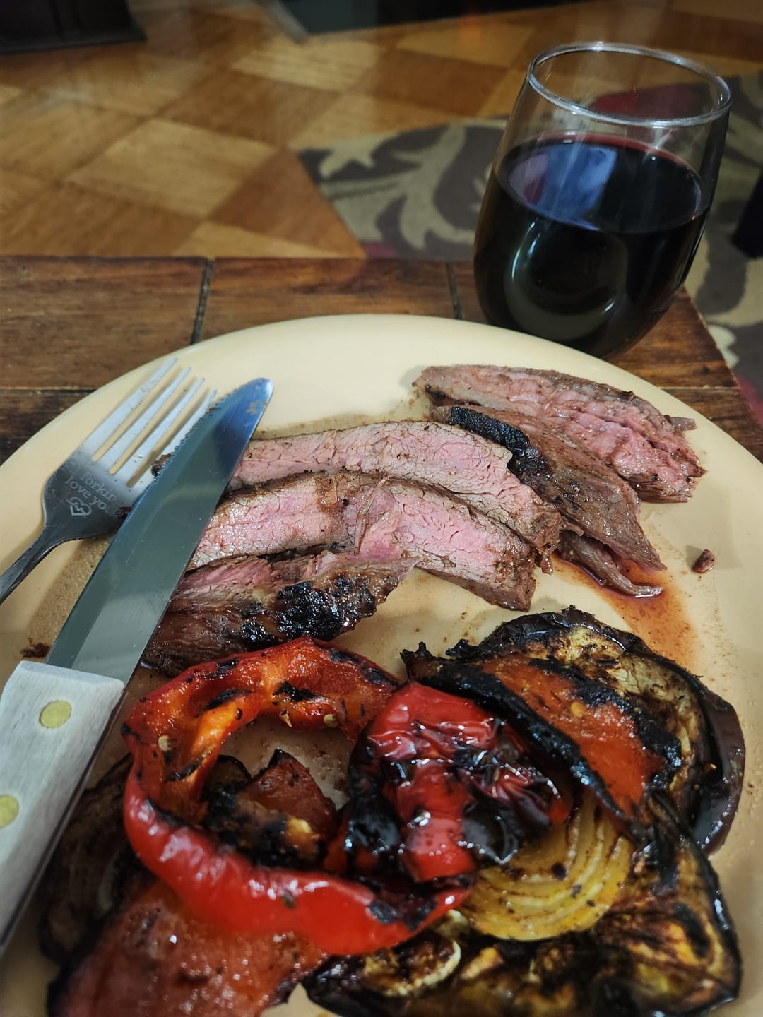 Customer photo review of Flank Steak – Thin, Flavor-Packed, and 100% American (VERY LIMITED)