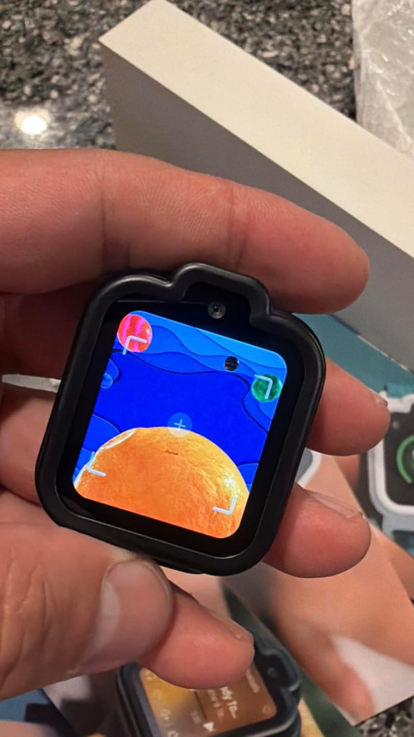Customer photo review of TickTalk 6 Kids GPS Smart Watch with Video Calls & SOS