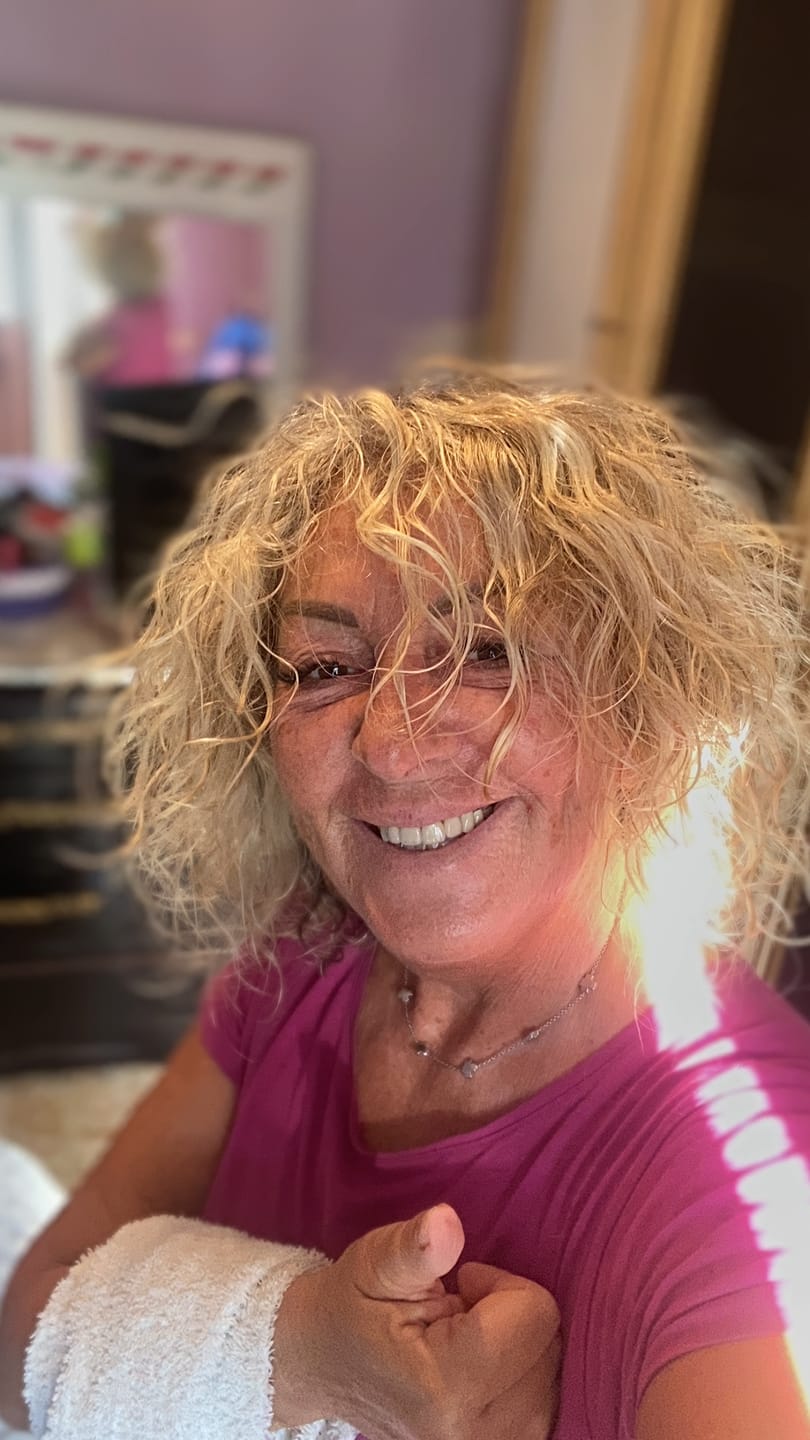 Customer photo review of Crema Styling Capelli Ricci e Mossi