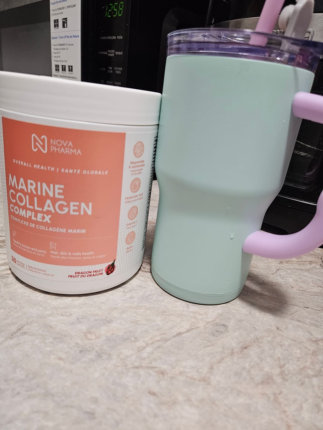 Customer photo review of Nova Pharma - Collagène Marin - 307g
