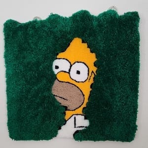 Customer photo review of Fluffy Tufted Homer Rug