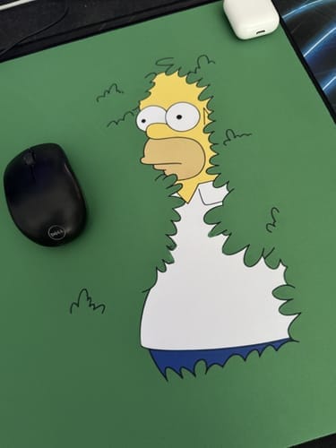 Customer photo review of Homer Desk Mat