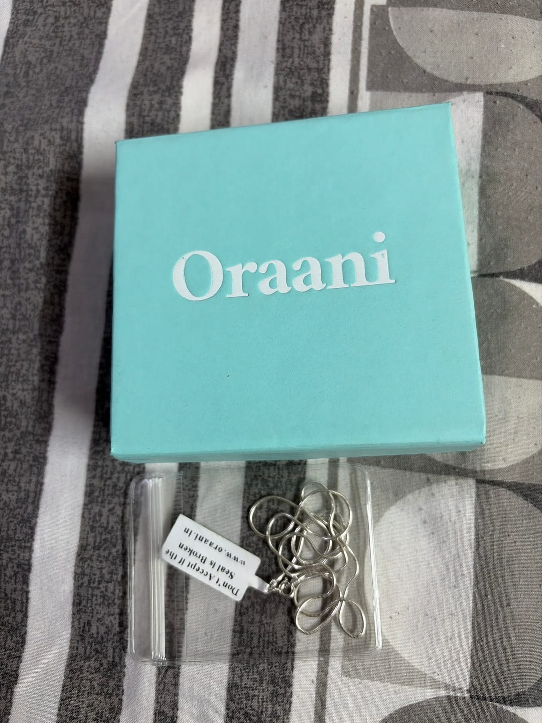 Customer photo review of Silver Snake Chain
