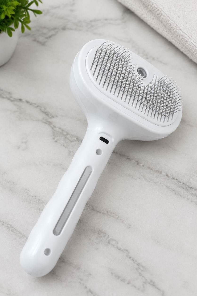 Customer photo review of TheGroomy™ Remover Brush + Cleasing Mist Set