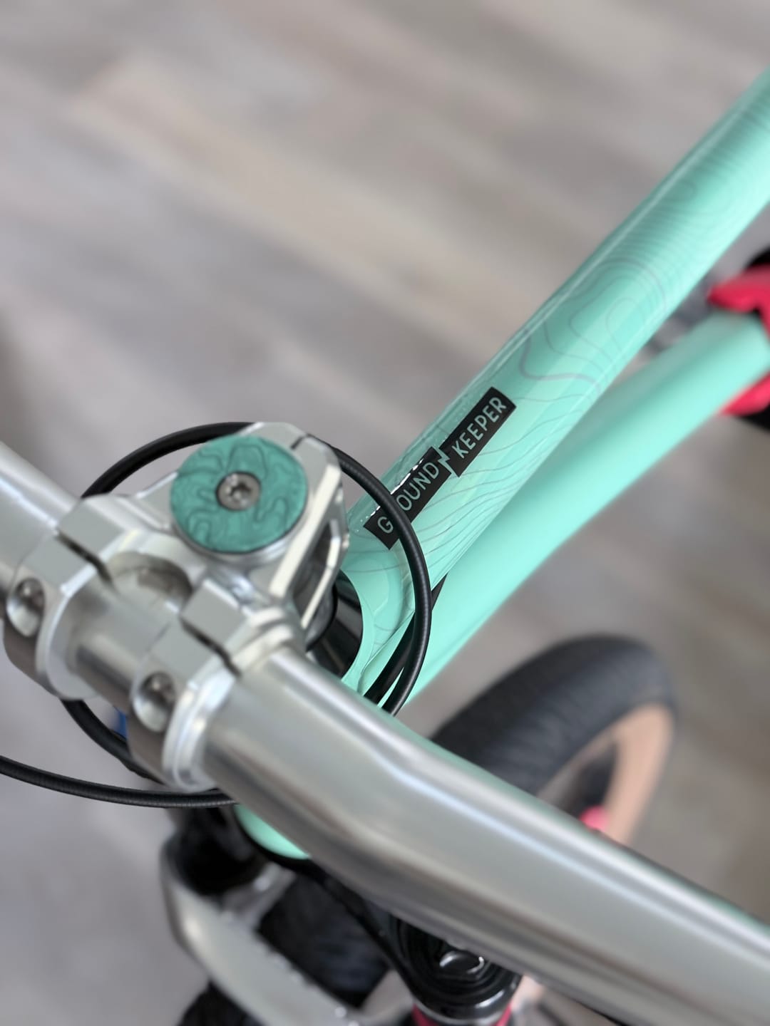 Customer photo review of Anodized Topcap Bolts