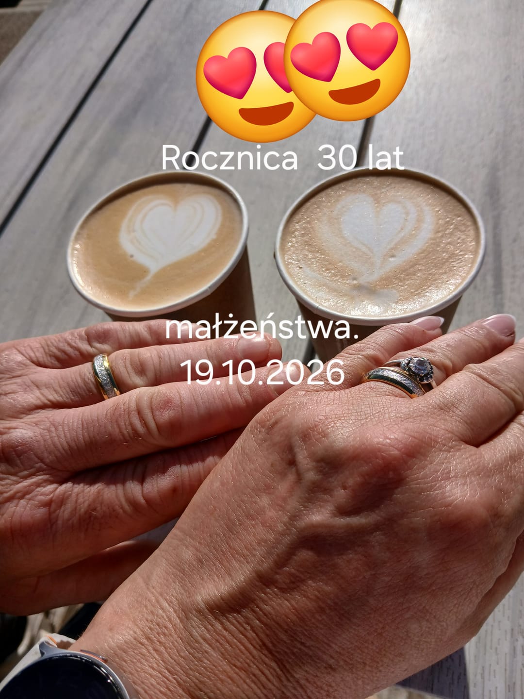 Customer photo review of The Golden Steel Wonder Ring Set