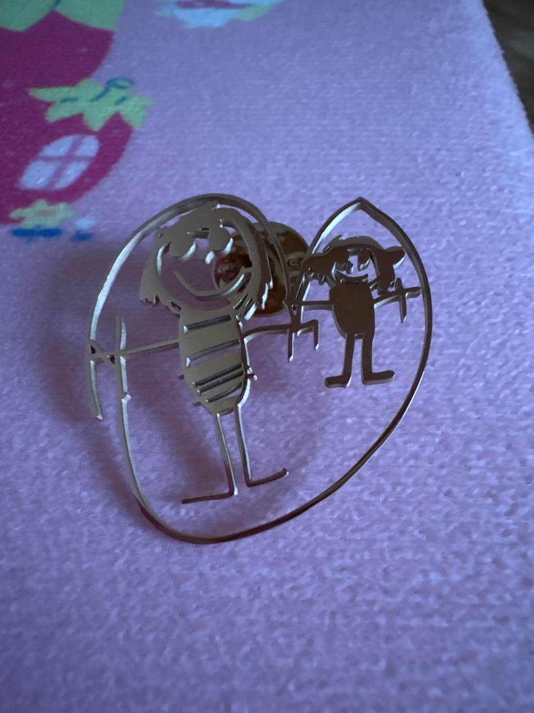 Customer photo review of 【期間限定販売9/14～9/23】お絵描きが素敵なアクセサリーに大変身♪お絵描きアクセサリー