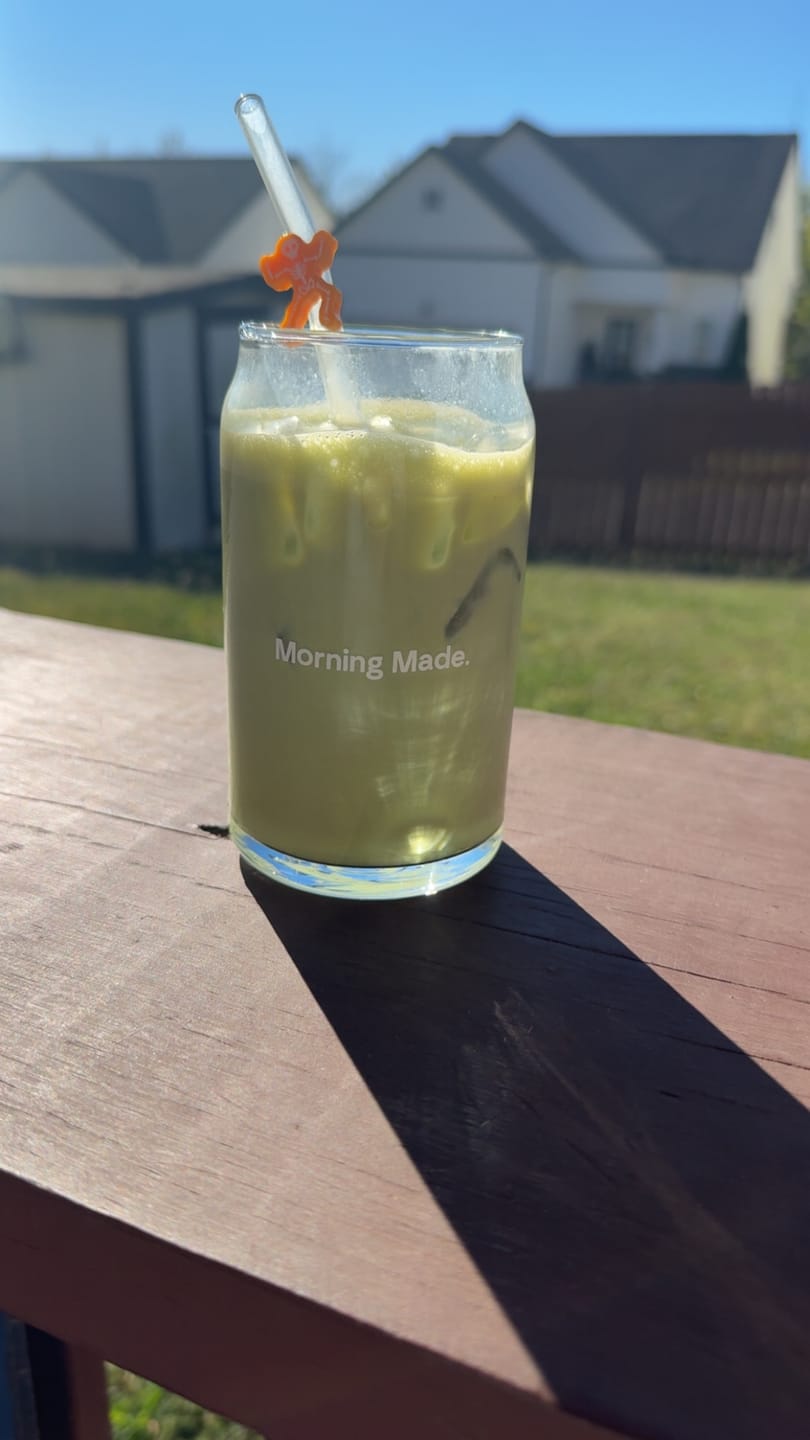 Customer photo review of Original Matcha Latte
