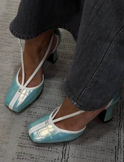 Customer photo review of Chanel 2026 Mary Jane Slingback 895338