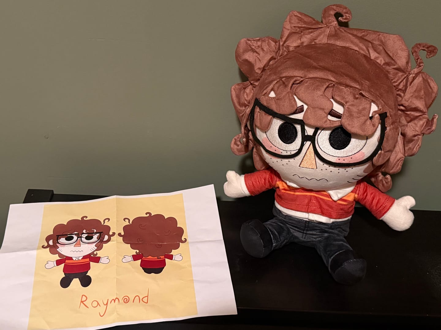Customer photo review of Original Character (OC) Design Plush