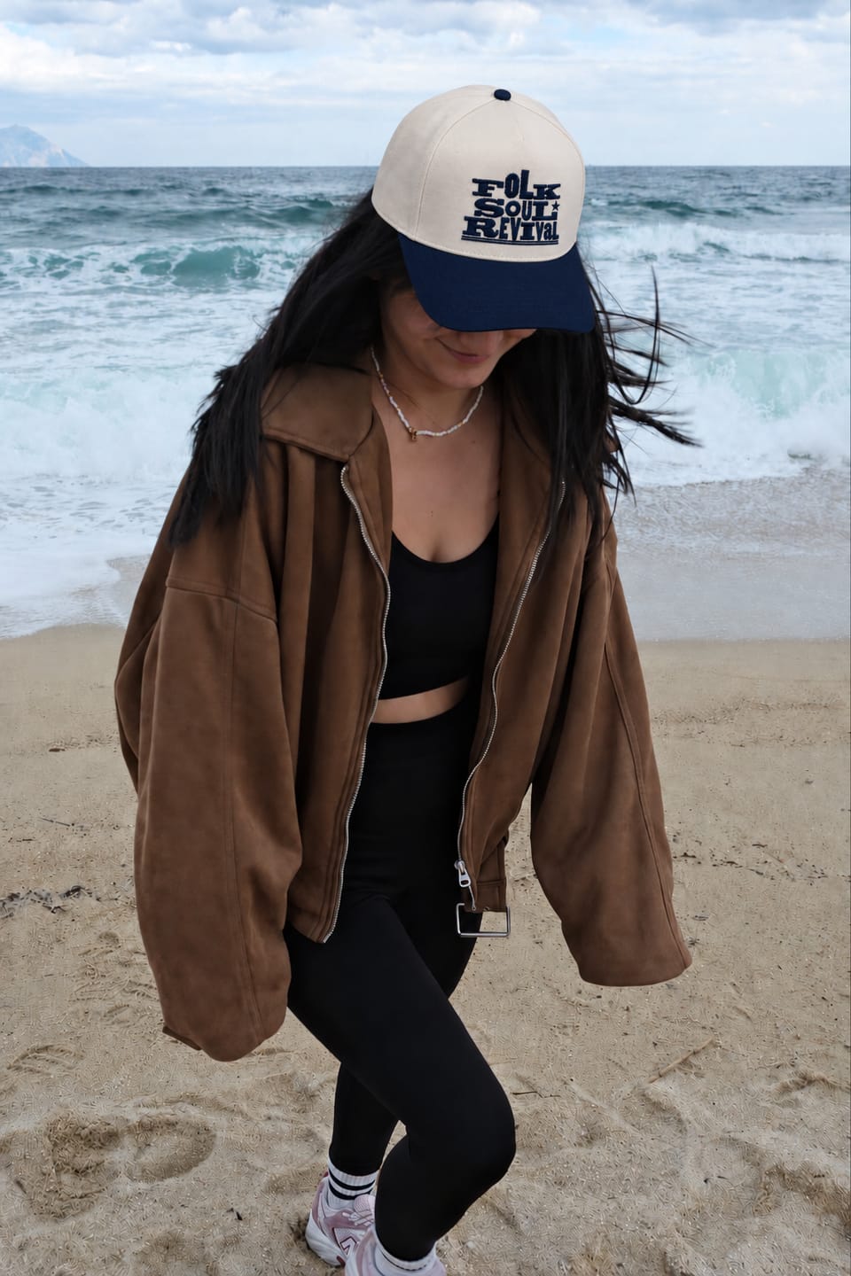 Customer photo review of Personalized Snapback Hat - Custom Text Embroidered Snapback Hat