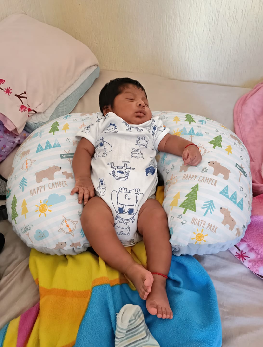 Customer photo review of Cojín de Lactancia BORNEX™ | Más comodidad en cada toma