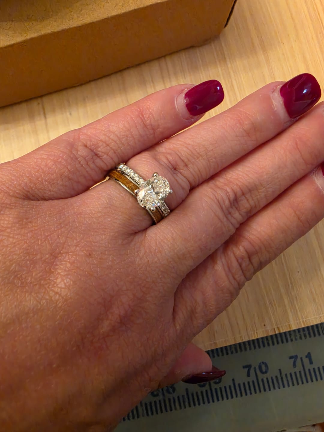 Customer photo review of Thorum Ring Sizer