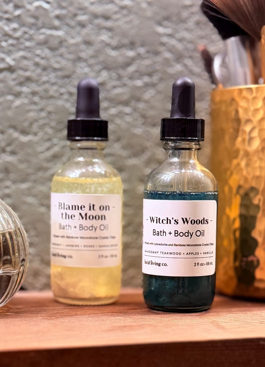 Customer photo review of Witch's Woods Bath & Body Oil