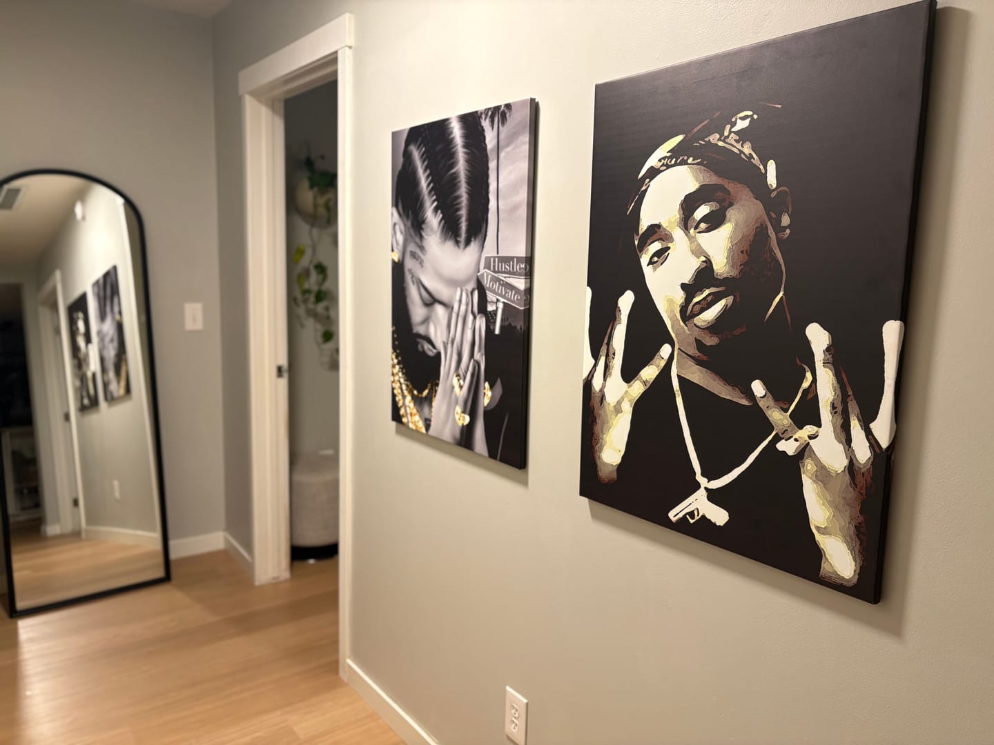 Customer photo review of Tupac