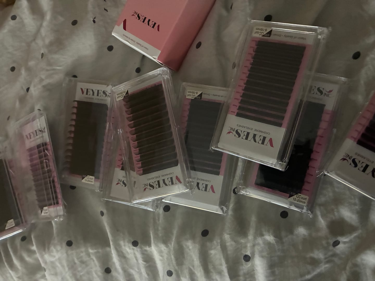 Customer photo review of VEYESINC Cashmere Lashes - 0.05MM
