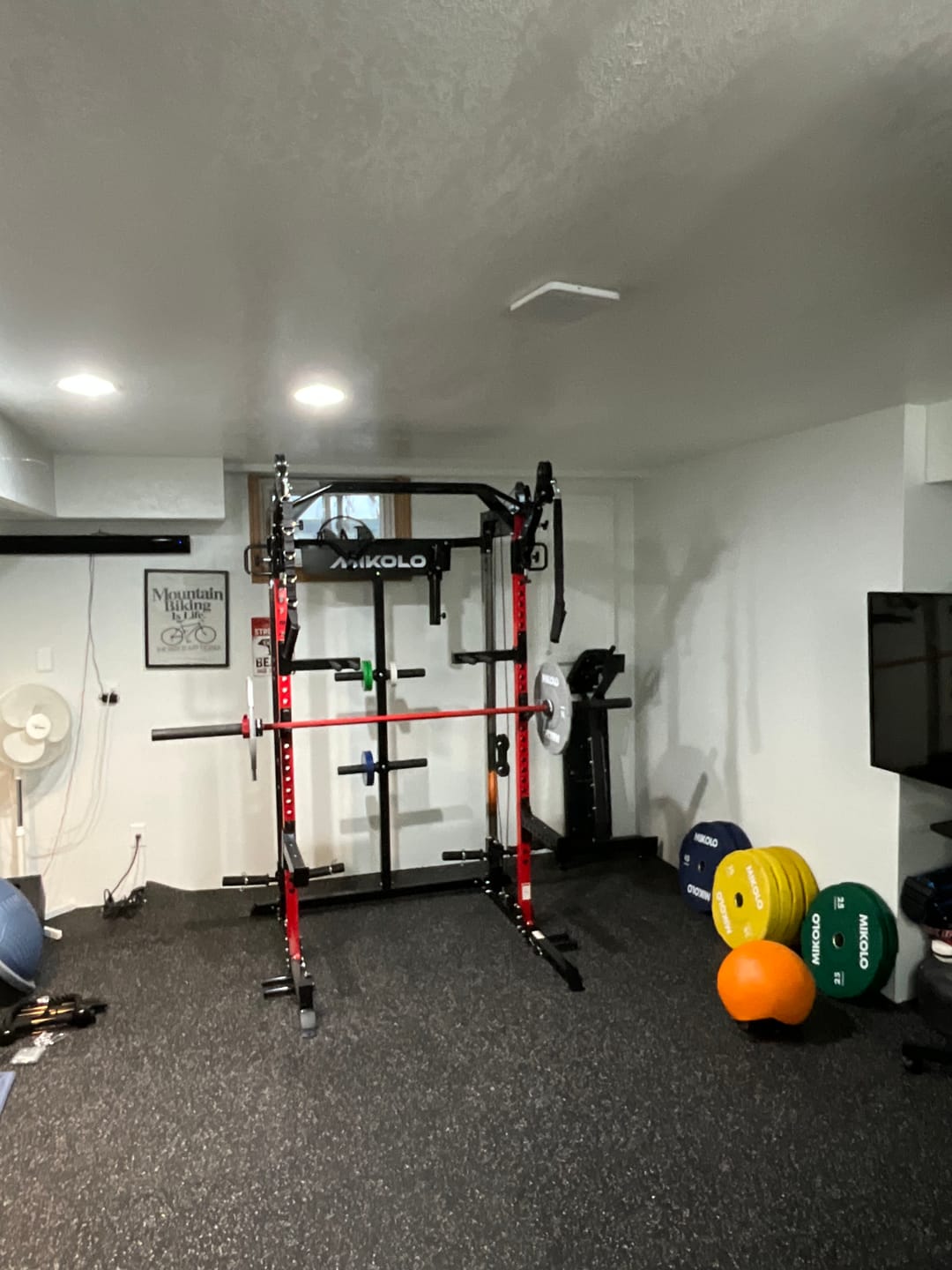 Customer photo review of HR05 Half Rack Functional Trainer with Pivot Arms