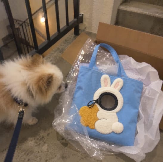 Customer photo review of Bolsa de Paseo Confort