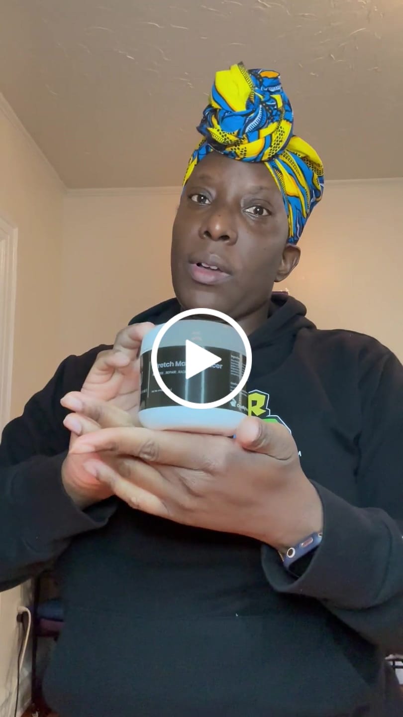 Customer video review of Stretch Mark Cream