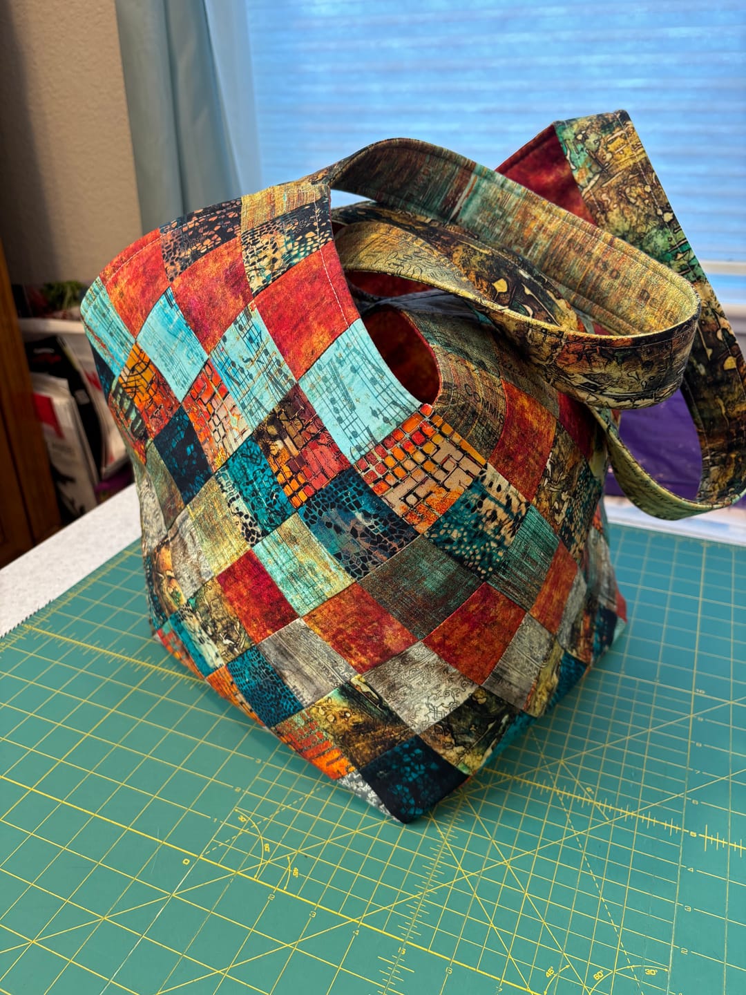 Customer photo review of Bosal Quilter's 2-1/2in Grid Fusible Interfacing