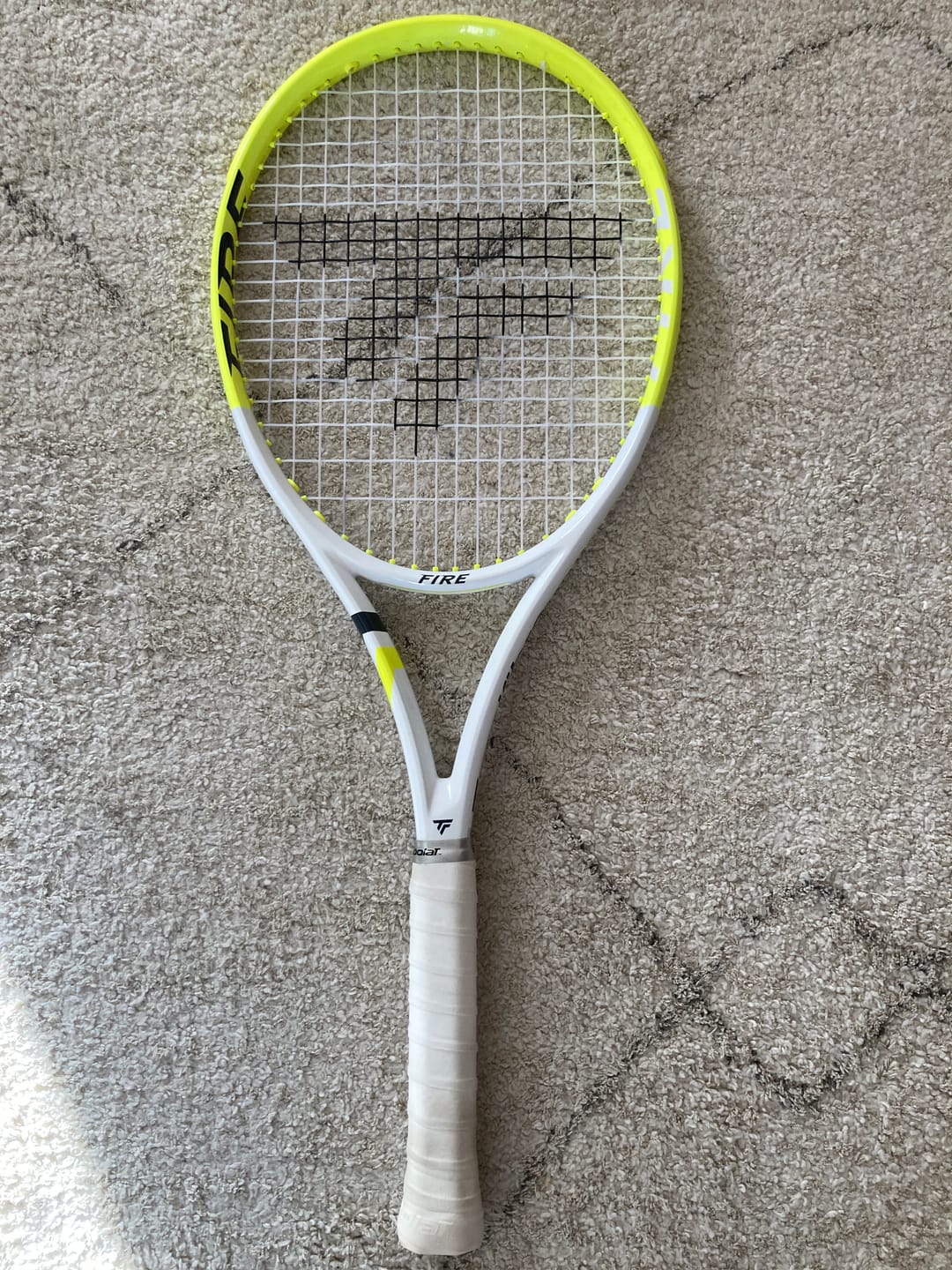 Customer photo review of RAQUETTE TECNIFIBRE T-FIRE 255 (255 GR)