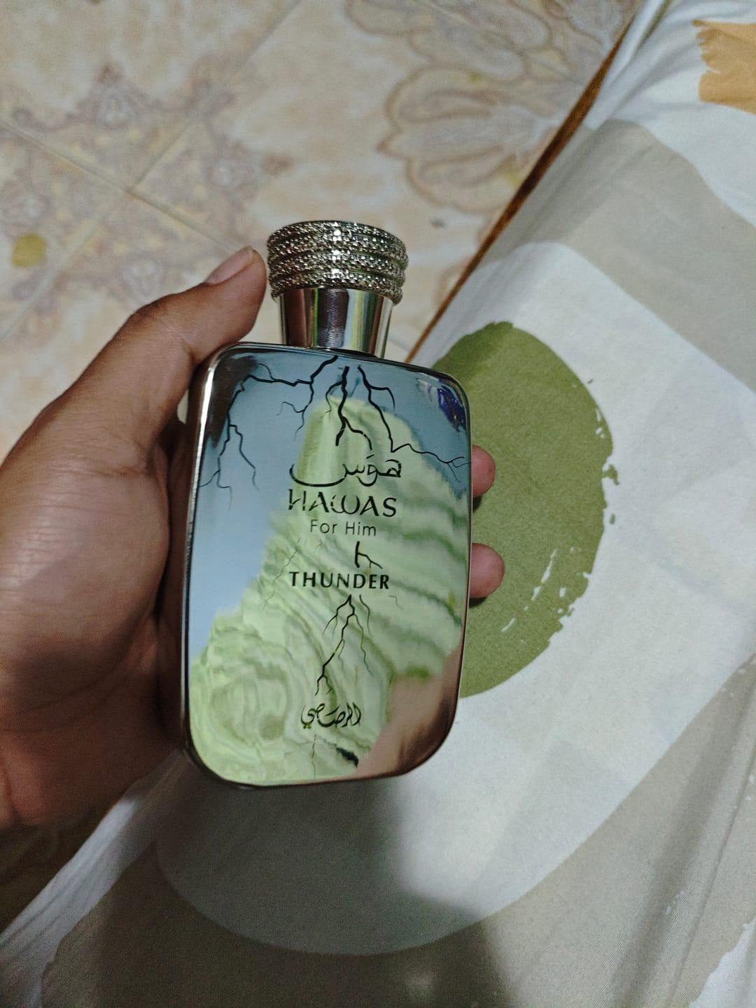 Customer photo review of Rasasi Hawas Thunder 100ML EDP