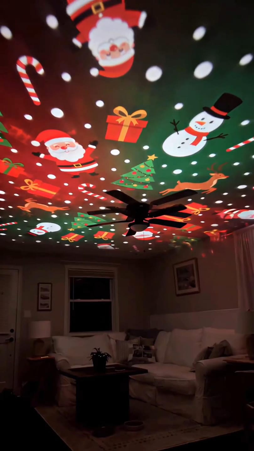 Customer photo review of Proyector de Navidad