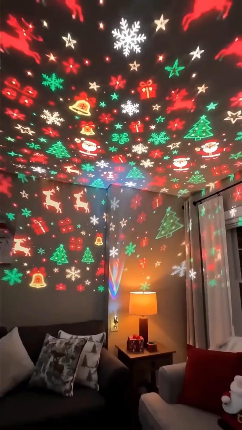 Customer photo review of Proyector de Navidad