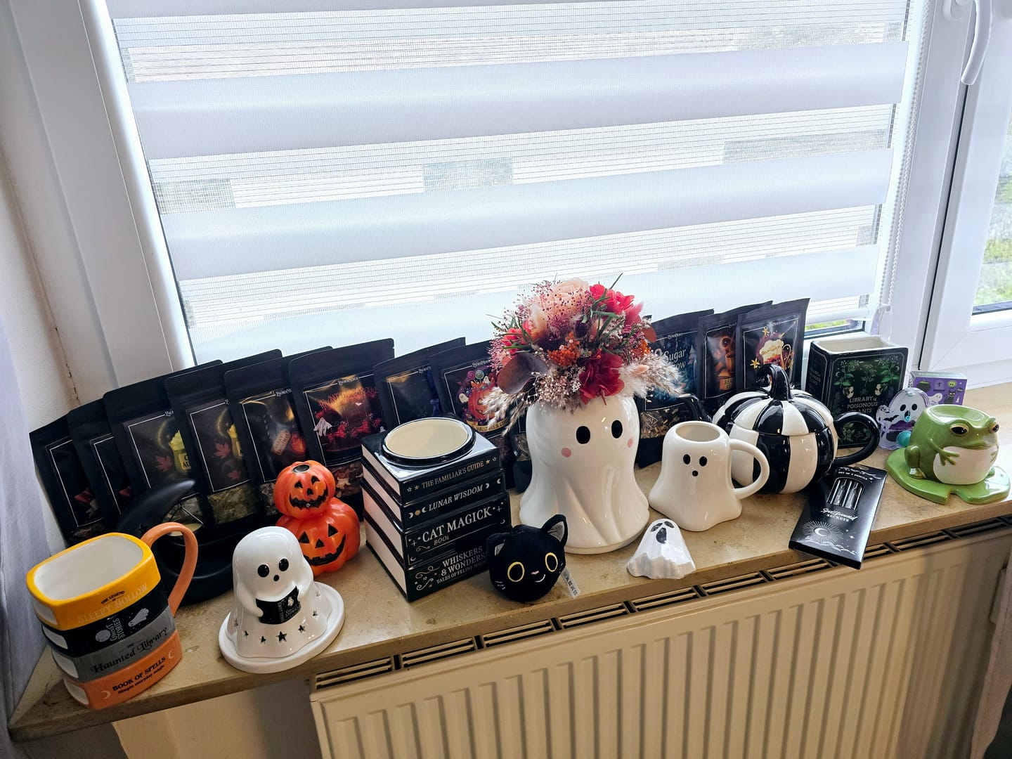 Customer photo review of Geist Vase aus Keramik – Süße Deko für Halloween