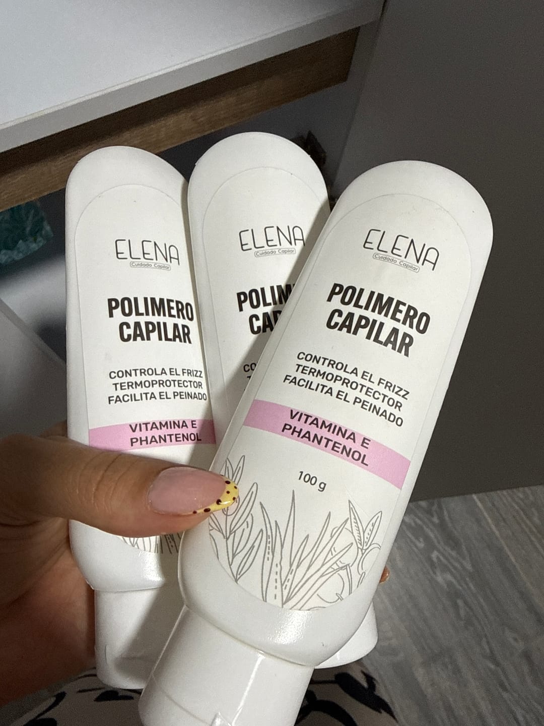 Customer photo review of Polímero Anti-Frizz y Termoprotector