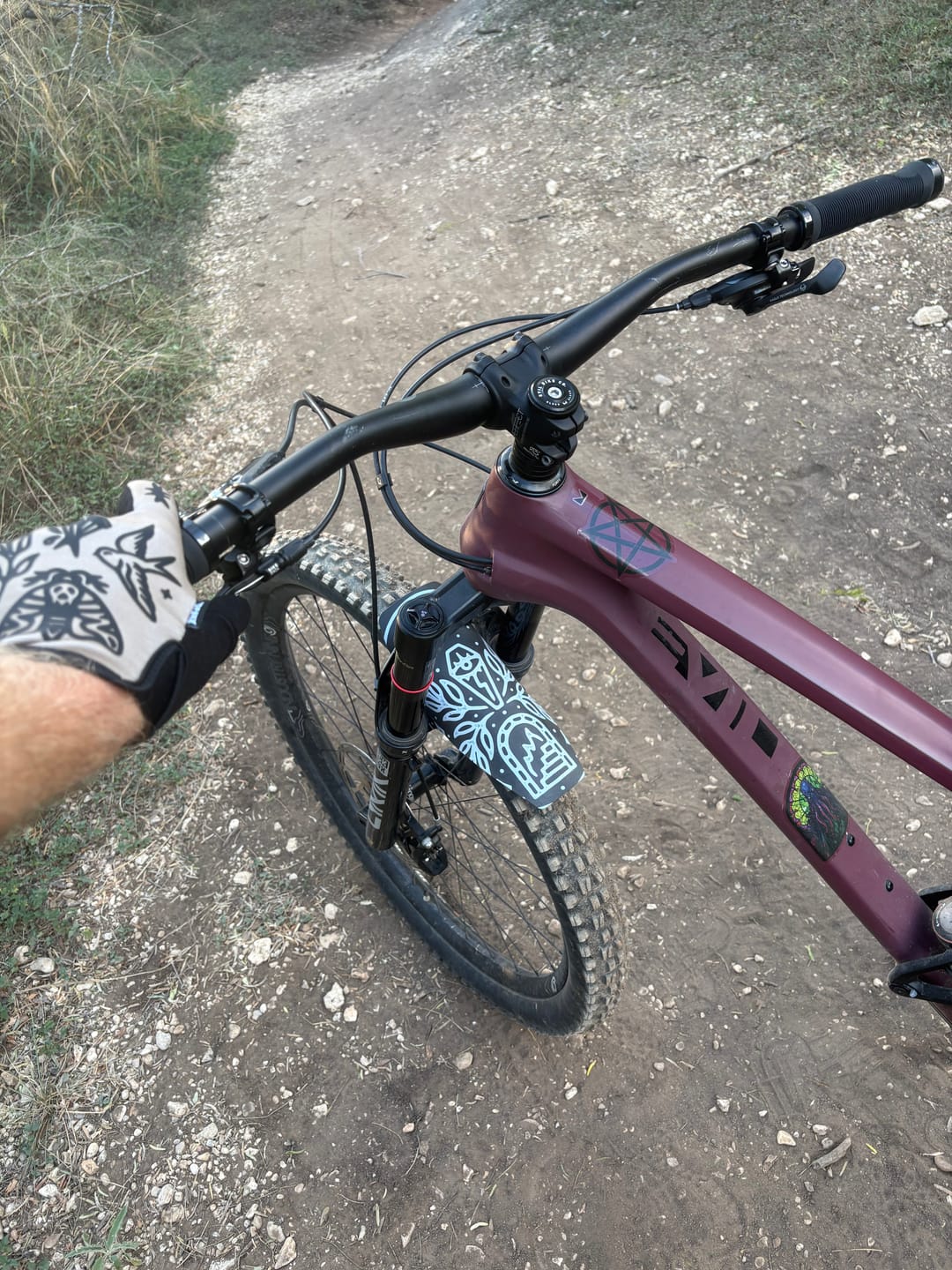Customer photo review of Occult | Mudguard