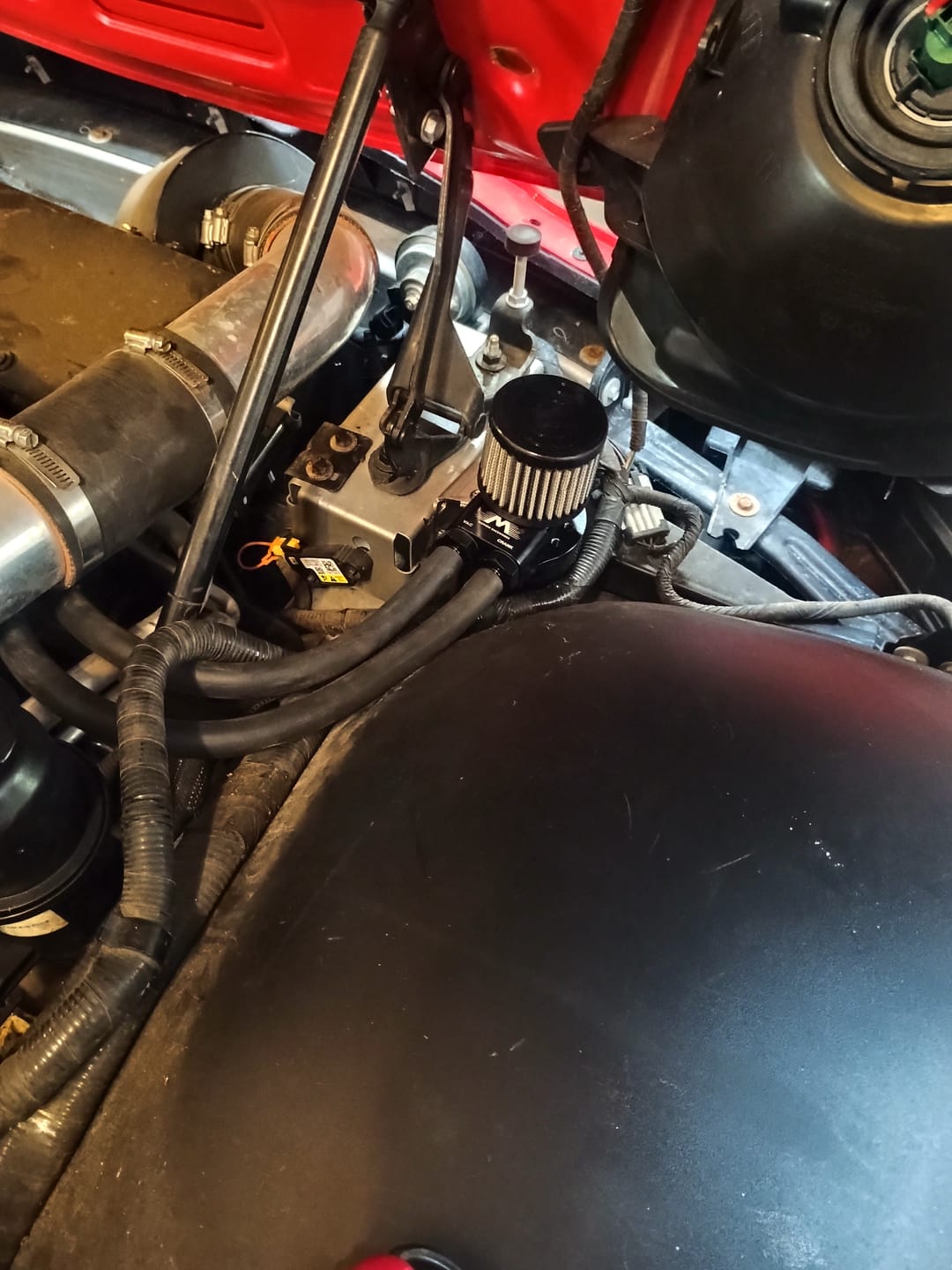 Customer photo review of Active 2 Stage Oil Separator / Oil Catch Can
