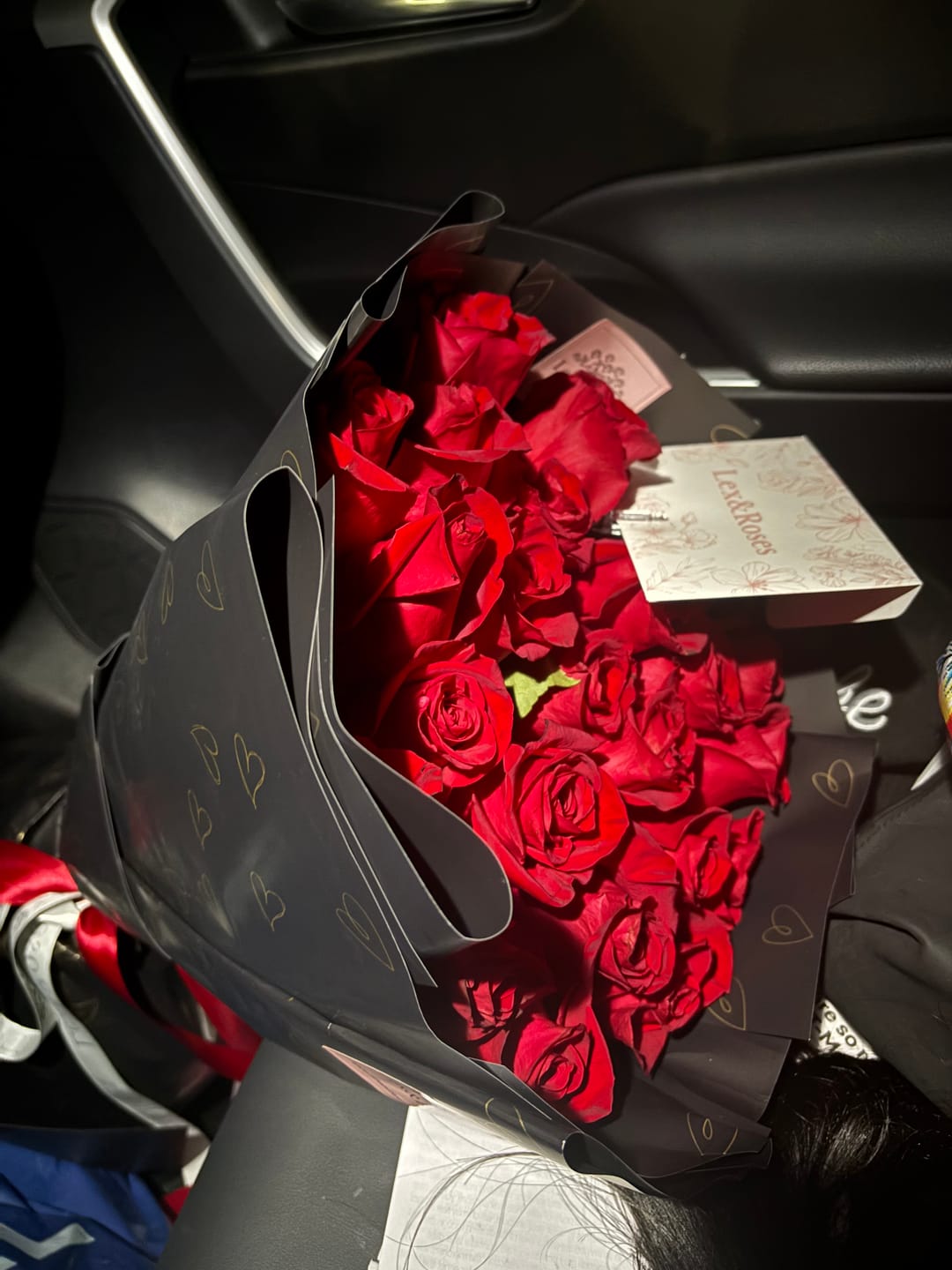 Customer photo review of Red Rose Bouquet