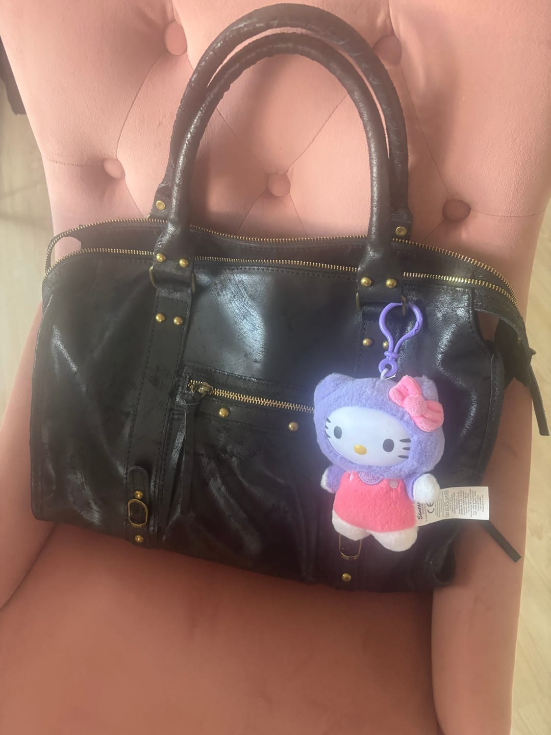 Customer photo review of It girl bag black