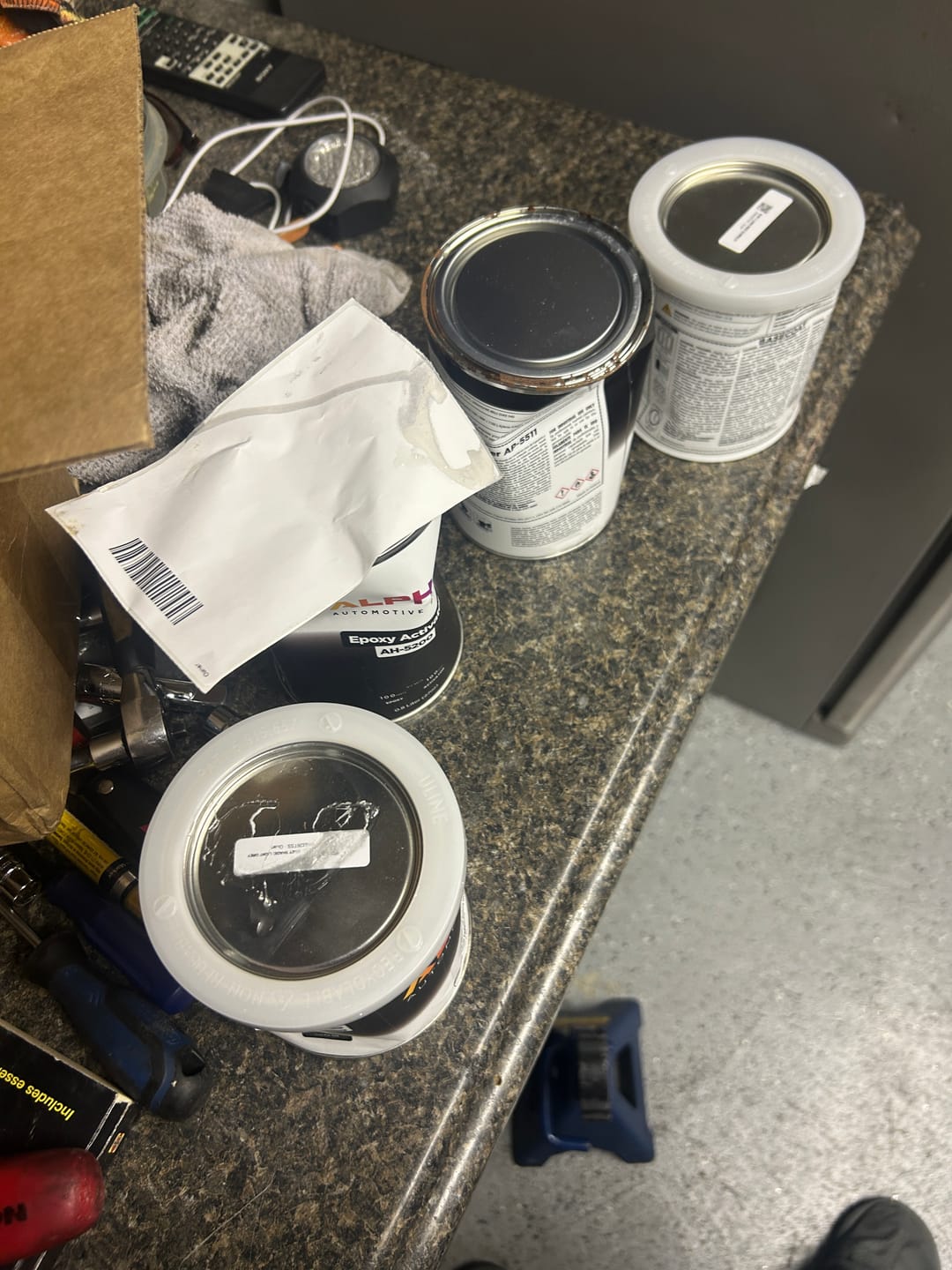 Customer photo review of Epoxy Primer  AP-5511 Kit | Alpha Automotive Paint