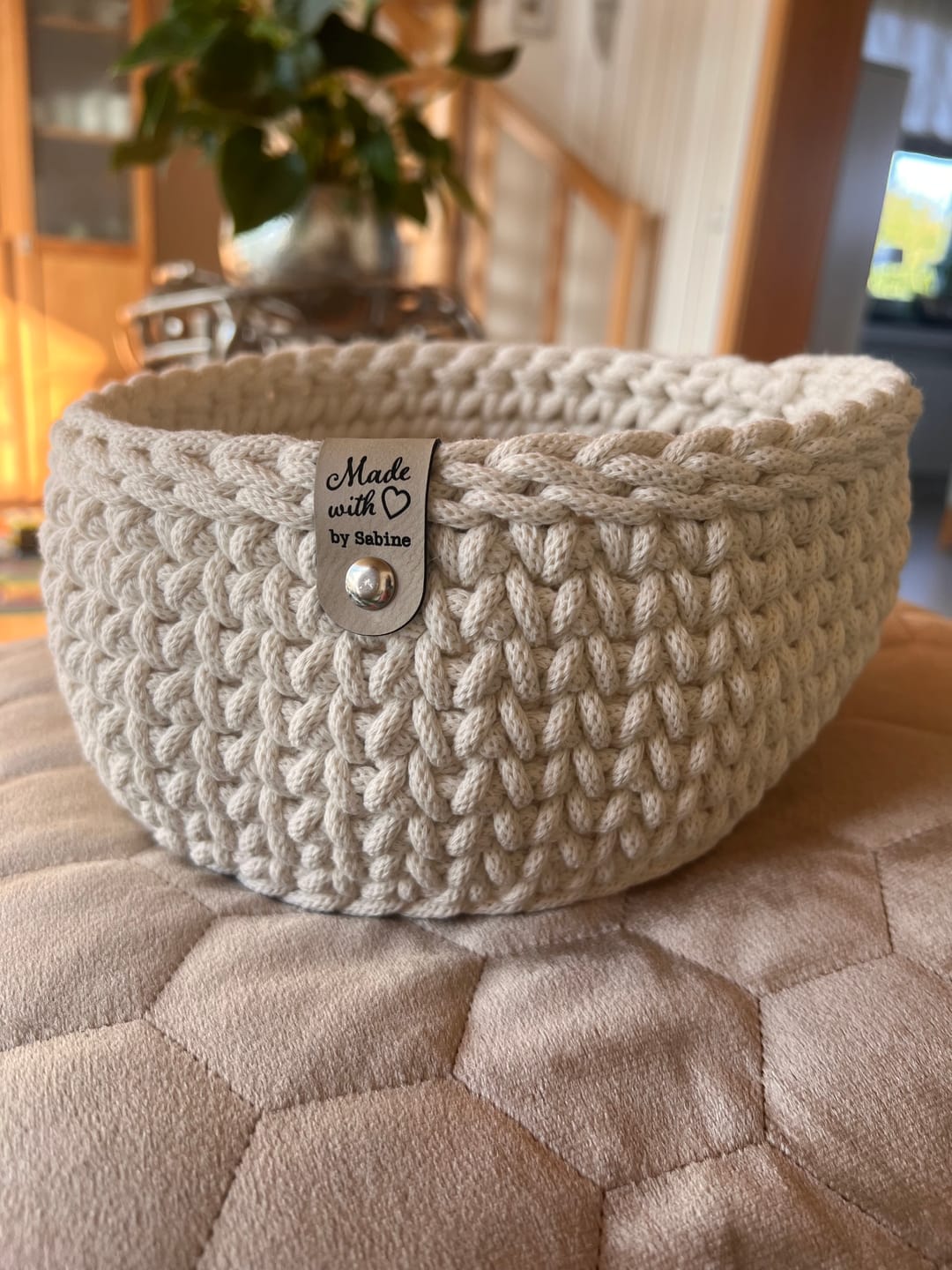 Customer photo review of Personalisierte Labels mit Chicago Screws - Kunstleder-Label mit Schrauben