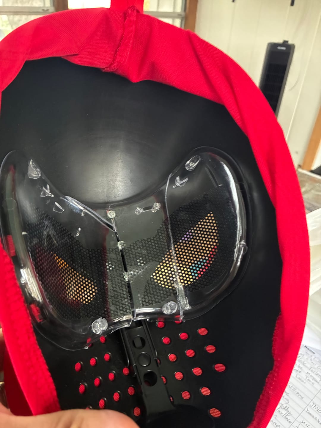 Customer photo review of The OG Spidey Gear™ - Winking Mask