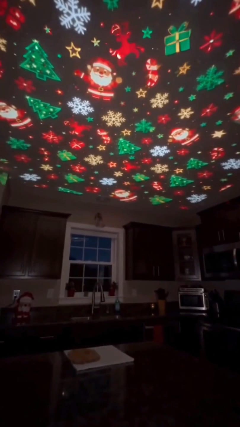Customer photo review of Proyector de Navidad