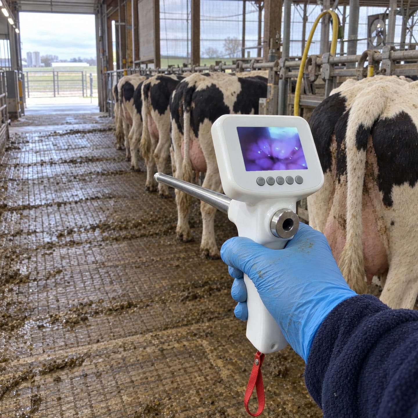 Customer photo review of Kiba Scope Cattle Camera Insemination Gun