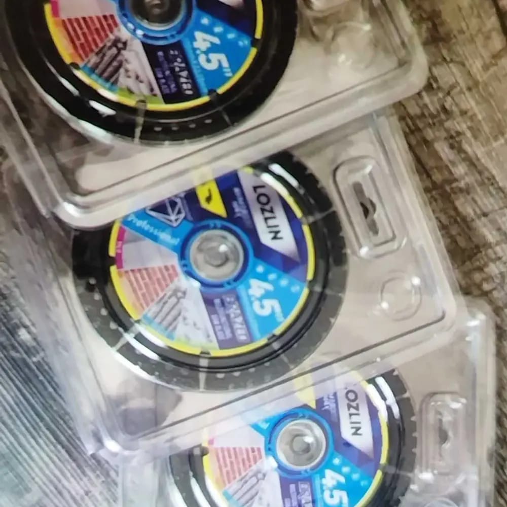 Customer photo review of LOZLIN 4.5" Multi-Material Cutting Disc for Angle Grinders – Dry Cutting for Concrete, Metal, Tile, PVC & Cast Iron