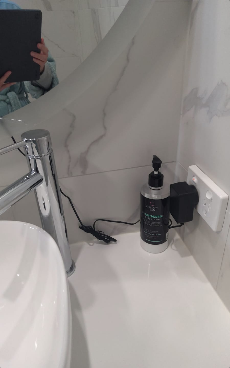 Customer photo review of 500ml Lymphatic Cream