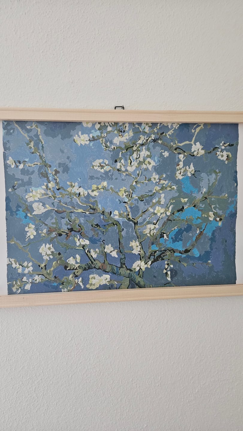 Customer photo review of Malen nach Zahlen - Mandelblüte - Vincent van Gogh