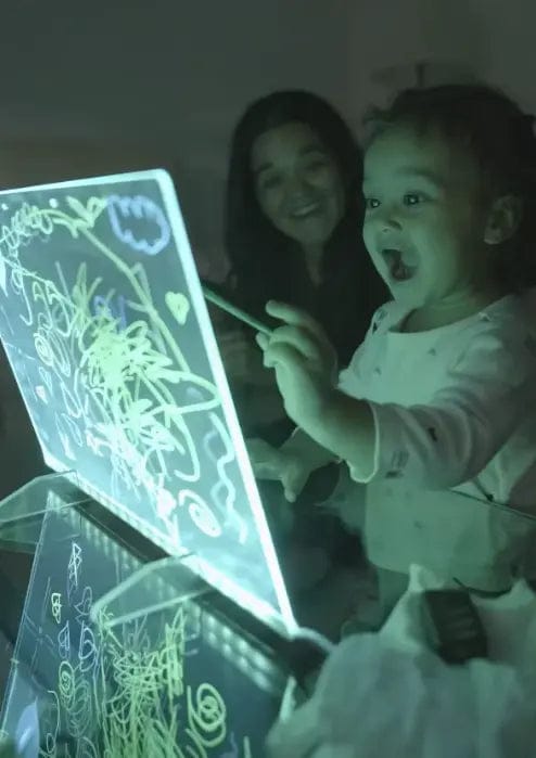 Customer photo review of LumiDraw™ Pizarra Led Mágica