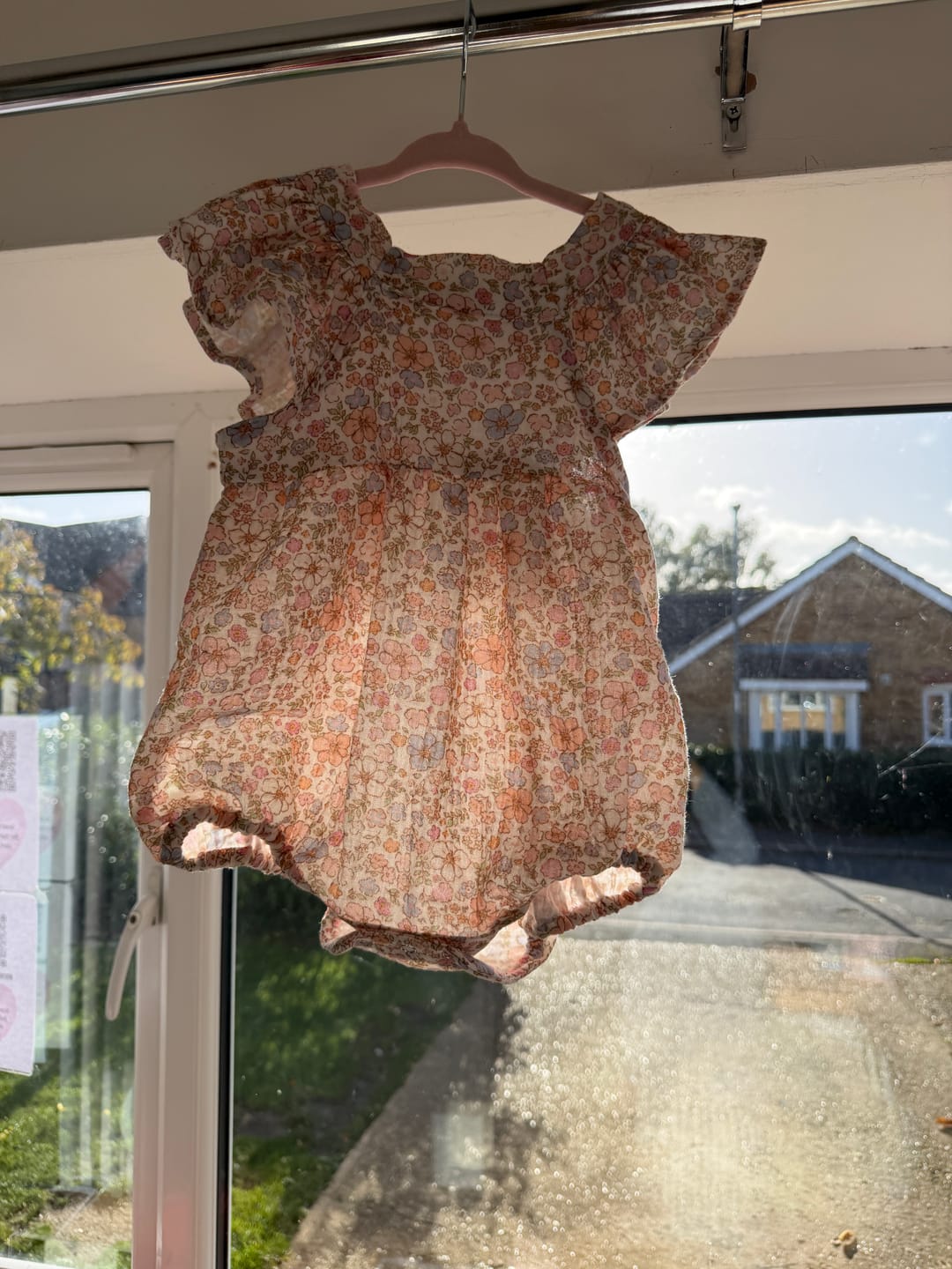 Customer photo review of Cotton Double Gauze Fabric - Pastel Floral