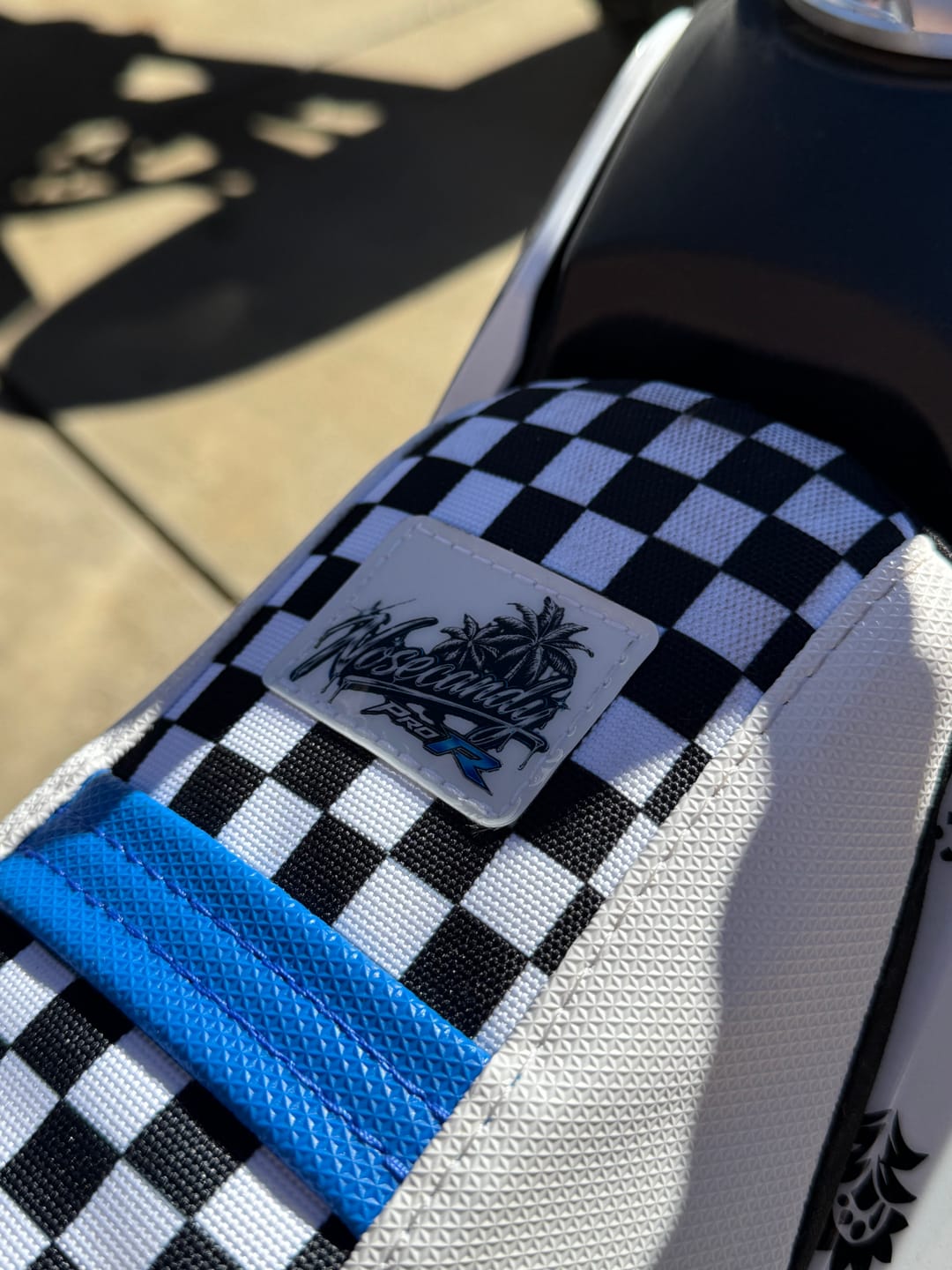 Customer photo review of Custom Seat Cover: 2021 Honda CRF110F