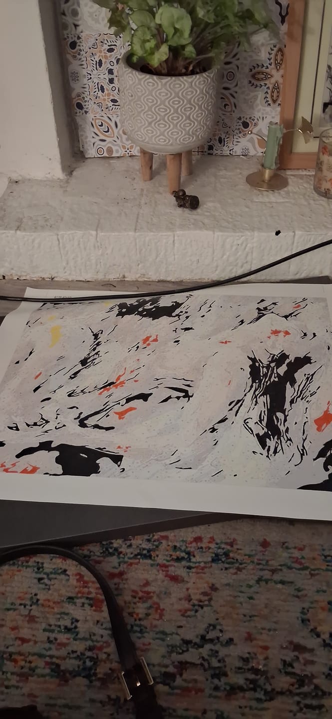 Customer photo review of Two Lovers | Paint by Numbers