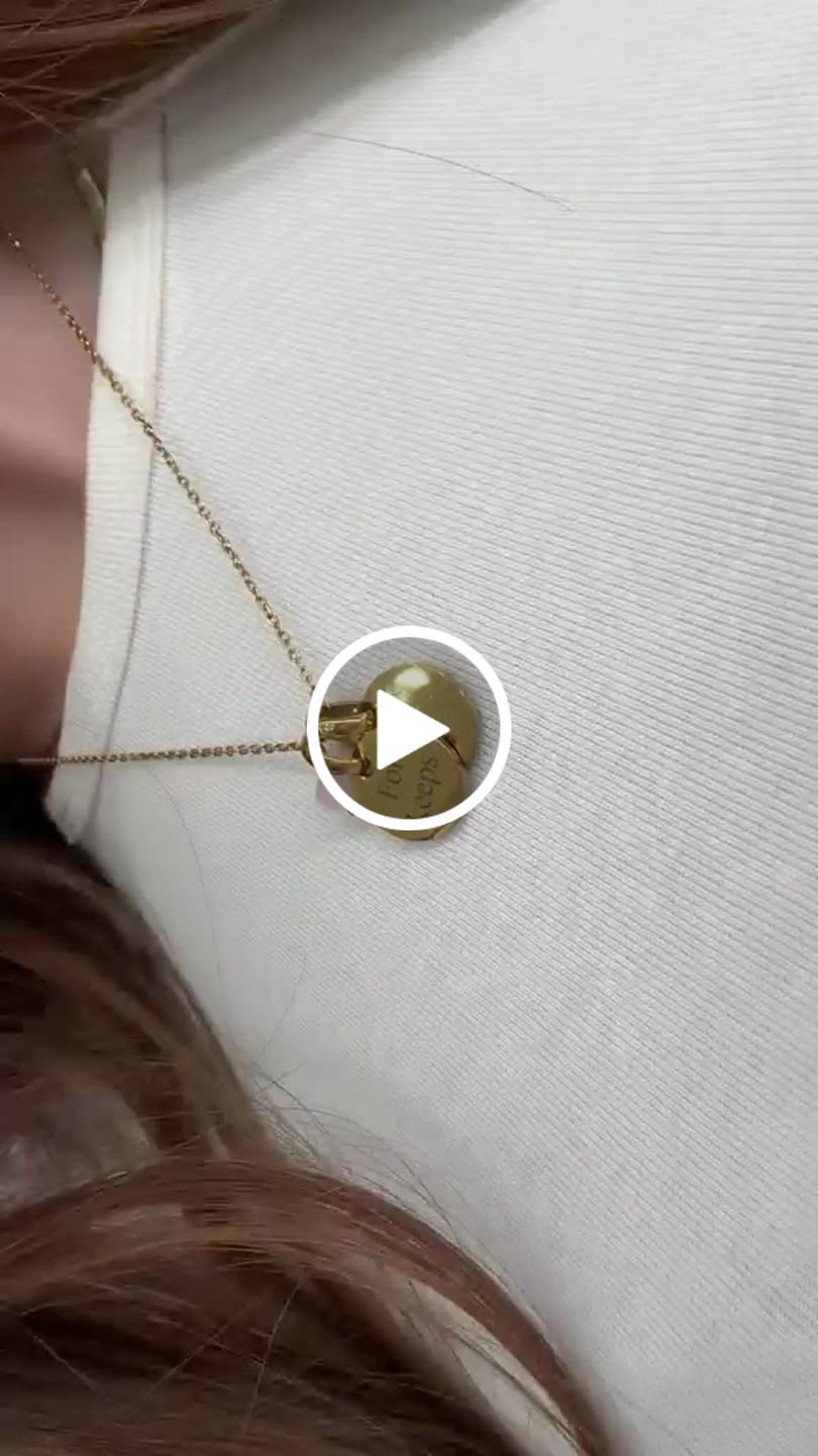 Customer video review of Collar Pacto - Personalizado