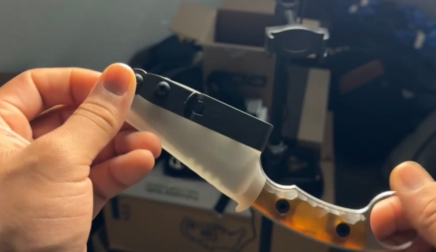 Customer photo review of IWB Carry Clip [Metal Discreet Carry Concepts]